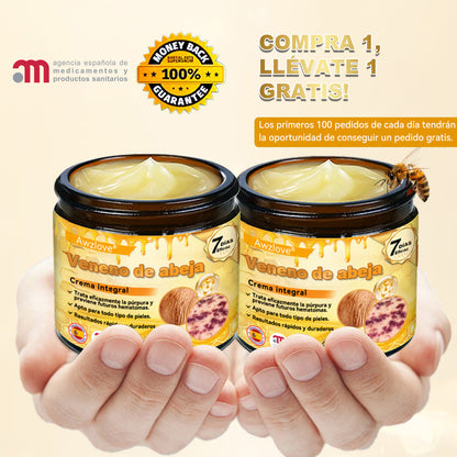 Hecho y enviado desde España🌾 AWZLOVE® Crema Integral de Veneno de Abeja🌾 ¡ÚLTIMO DÍA con 80% de DESCUENTO!🌾