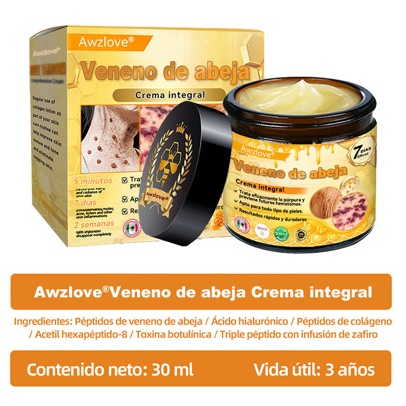 Hecho y enviado desde México🇲🇽👉|AWZLOVE® Crema Integral de Veneno de Abeja|🐅 ¡ÚLTIMO DÍA con 80% de DESCUENTO! 🐅