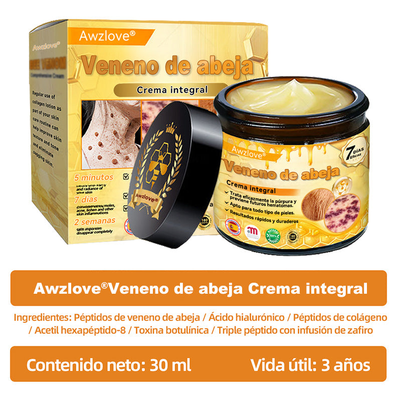 Hecho y enviado desde España🌾 AWZLOVE® Crema Integral de Veneno de Abeja🌾 ¡ÚLTIMO DÍA con 80% de DESCUENTO!🌾