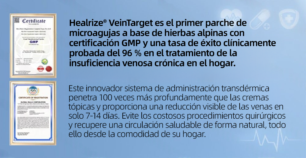 𝗛𝗲𝗮𝗹𝗿𝗶𝘇𝗲® 𝗣𝗮𝗿𝗰𝗵𝗲 𝗠𝗶𝗰𝗿𝗼𝗻𝗲𝗲𝗱𝗹𝗲 𝗩𝗲𝗶𝗻𝗧𝗮𝗿𝗴𝗲𝘁 𝗔𝗹𝗶𝘃𝗶𝗼 𝗜𝗻𝘀𝘁𝗮𝗻𝘁𝗮́𝗻𝗲𝗼, 𝗥𝗲𝘀𝘂𝗹𝘁𝗮𝗱𝗼𝘀 𝗮 𝗟𝗮𝗿𝗴𝗼 𝗣𝗹𝗮𝘇𝗼🌾🌻🇪🇸