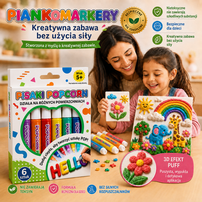 Zamów dzisiaj i zaoszczędź 50% | Healrize® 3D Relief Art Pen – zamień płaskie rysunki w trójwymiarowe dzieła sztuki, które można poczuć pod palcami 🖌️🖍️2