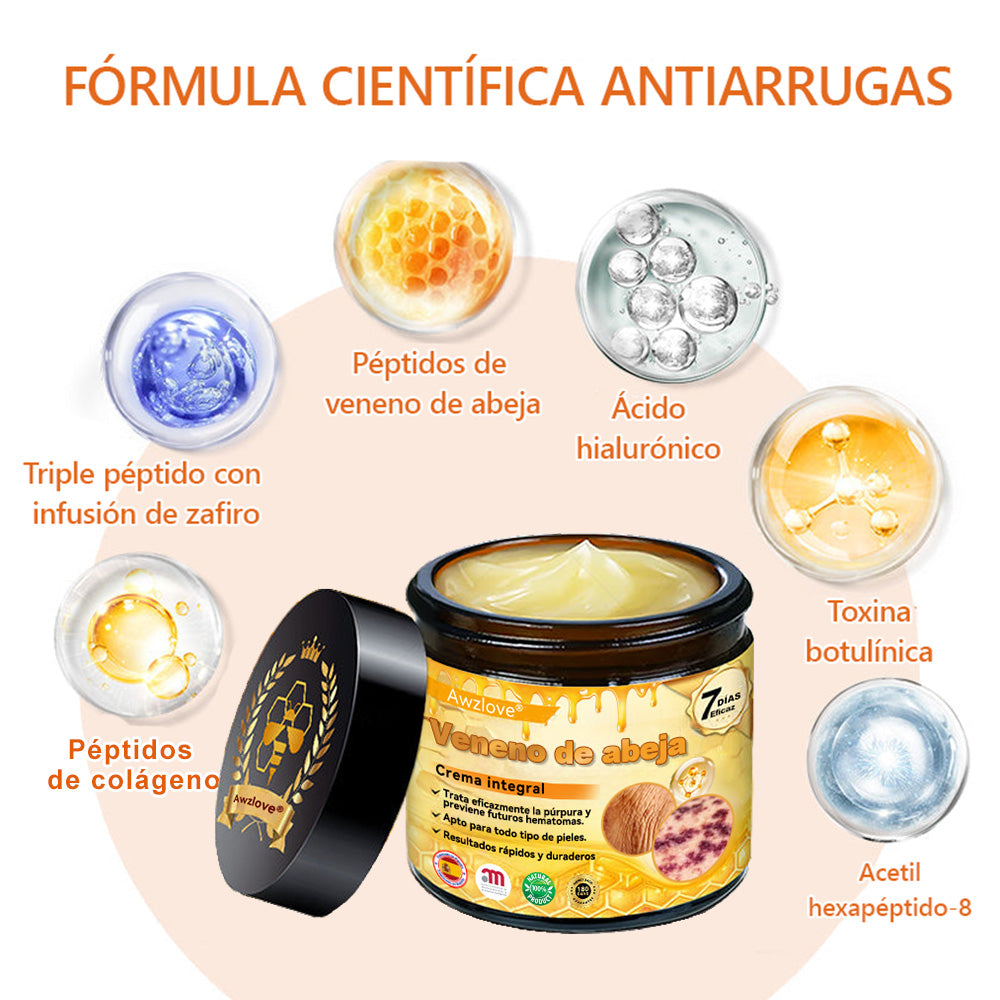 Hecho y enviado desde España🌾 AWZLOVE® Crema Integral de Veneno de Abeja🌾 ¡ÚLTIMO DÍA con 80% de DESCUENTO!🌾