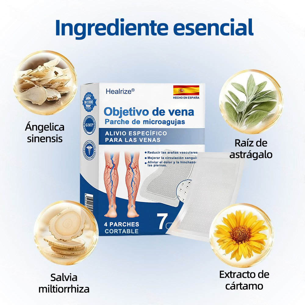 𝗛𝗲𝗮𝗹𝗿𝗶𝘇𝗲® 𝗣𝗮𝗿𝗰𝗵𝗲 𝗠𝗶𝗰𝗿𝗼𝗻𝗲𝗲𝗱𝗹𝗲 𝗩𝗲𝗶𝗻𝗧𝗮𝗿𝗴𝗲𝘁 𝗔𝗹𝗶𝘃𝗶𝗼 𝗜𝗻𝘀𝘁𝗮𝗻𝘁𝗮́𝗻𝗲𝗼, 𝗥𝗲𝘀𝘂𝗹𝘁𝗮𝗱𝗼𝘀 𝗮 𝗟𝗮𝗿𝗴𝗼 𝗣𝗹𝗮𝘇𝗼🌾🌻🇪🇸